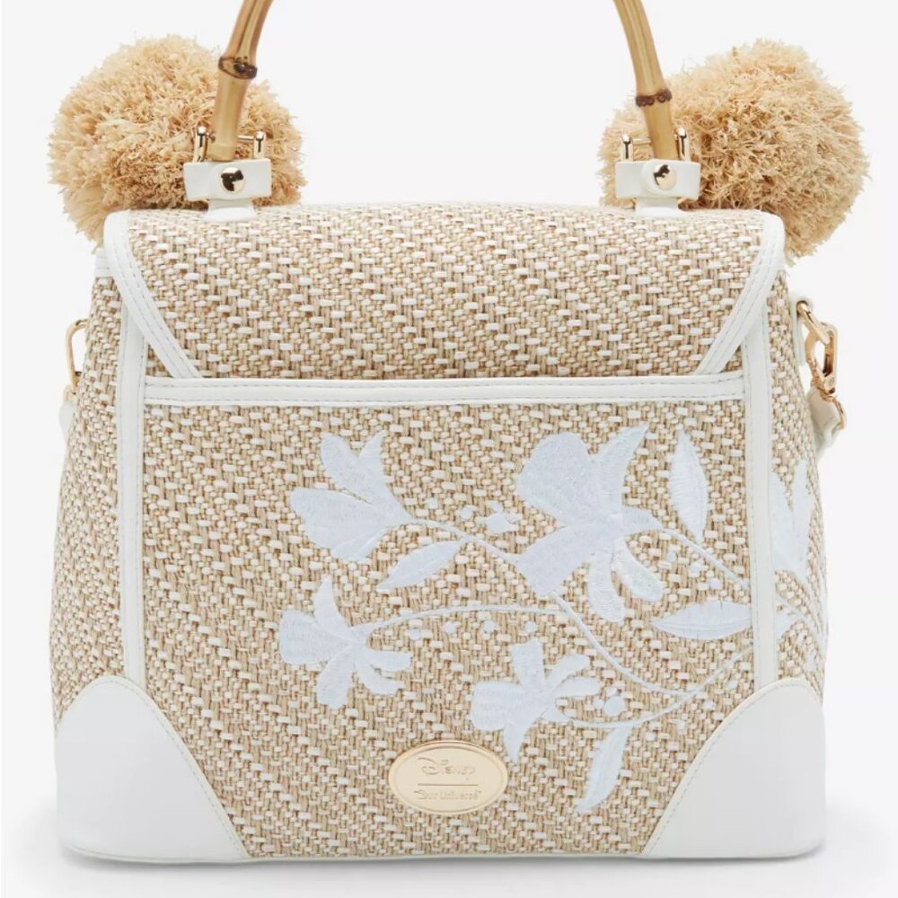 Minnie Straw Pom Pom Handbag - Picture 10 of 11